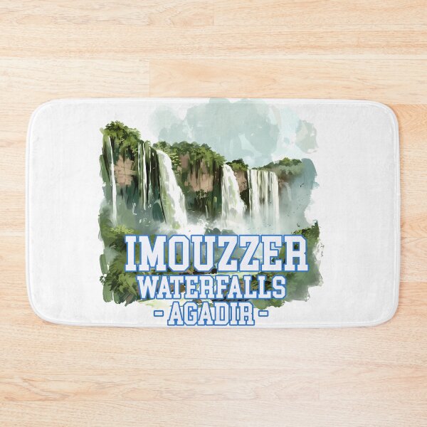 Item preview, Imouzzer Waterfalls Agadir Morocco Vintage Nature Travel Art designed and sold by DesignArtist.ia.
