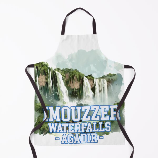 Item preview, Imouzzer Waterfalls Agadir Morocco Vintage Nature Travel Art designed and sold by DesignArtist.ia.