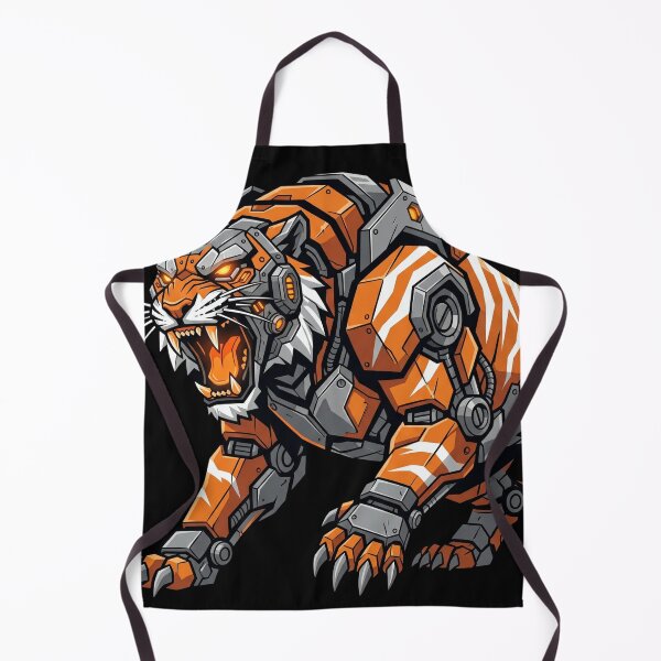 Item preview, Mechanical Tiger Roar designed and sold by Stickersdevelop.