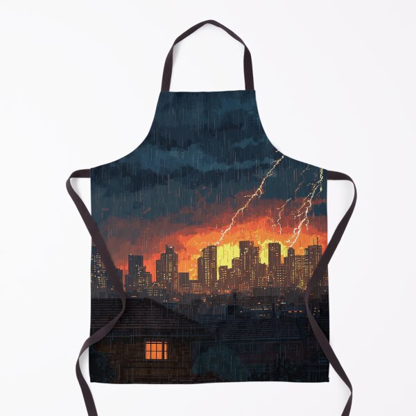 Item preview, Copy of Pixel Thunderstorm Over the City designed and sold by Rtymer.