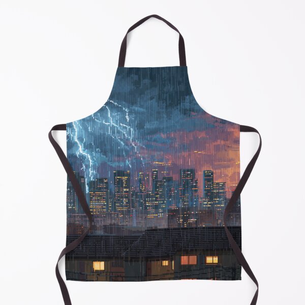 Item preview, Copy of Pixel Thunderstorm Over the City designed and sold by Rtymer.