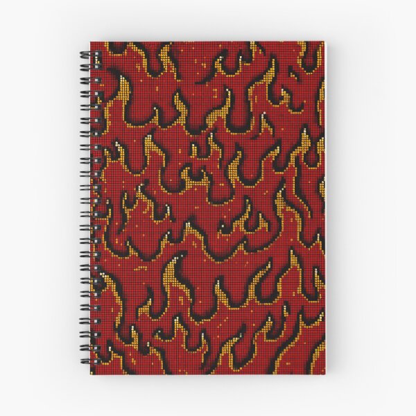 Item preview, Red Flame Seamless Pattern designed and sold by Peac7e.
