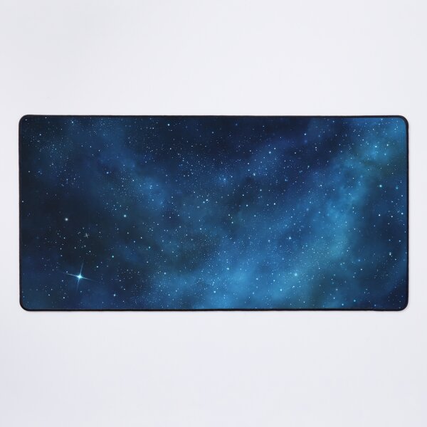 Item preview, Deep Space Galaxy Background Starfield Universe Cosmic Sky Blue Nebula Aesthetic Design designed and sold by Faithlines.