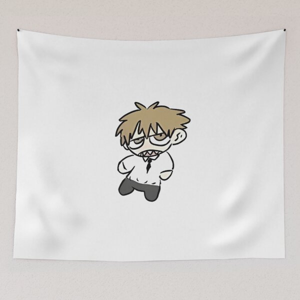 Item preview, Denji Lazy Exhausted Mood Chibi designed and sold by LesageSecond.