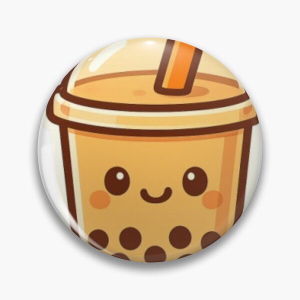 Item preview, Cute Kawaii Bubble Tea Boba Sticker designed and sold by Chromatic Artistry.