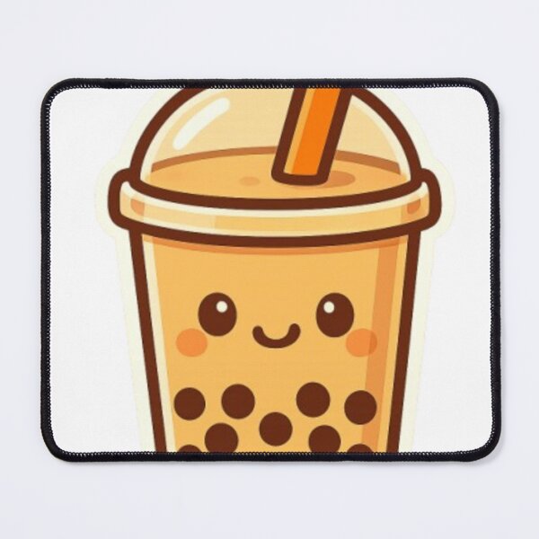 Item preview, Cute Kawaii Bubble Tea Boba Sticker designed and sold by Chromatic Artistry.