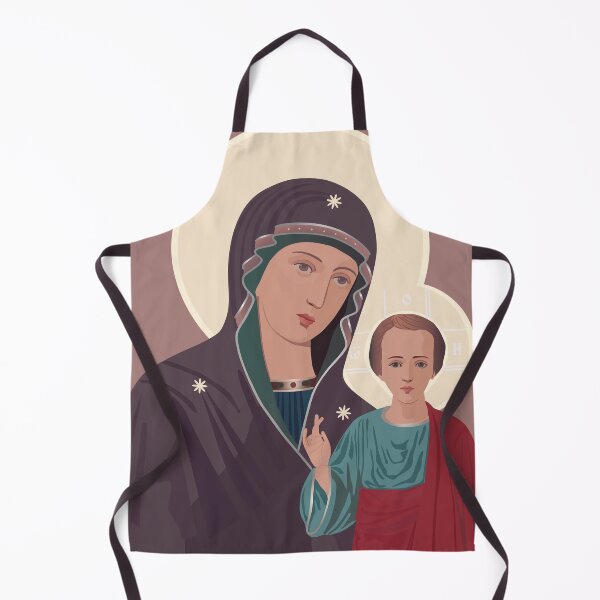 Item preview, Orthodox icon of Virgin Mary. Kazan Icon of the Mother of God designed and sold by inspiration3.