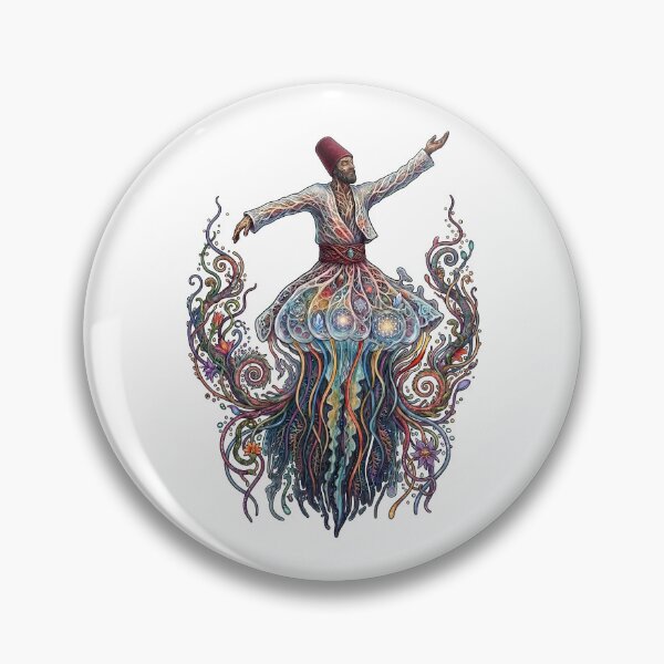 Item preview, Entheogenic Dervish - Jellyfish  designed and sold by MycoMystic.