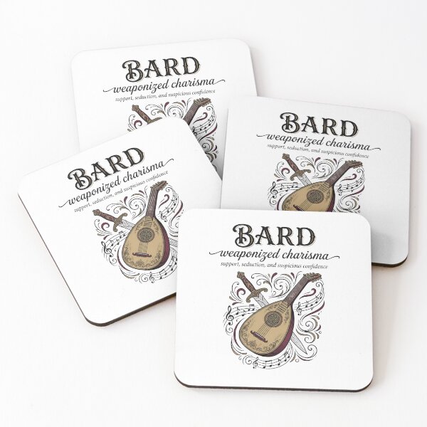 Item preview, Bard Weaponized Charisma Support Seduction And Suspicious Confidence designed and sold by Fenay Designs.