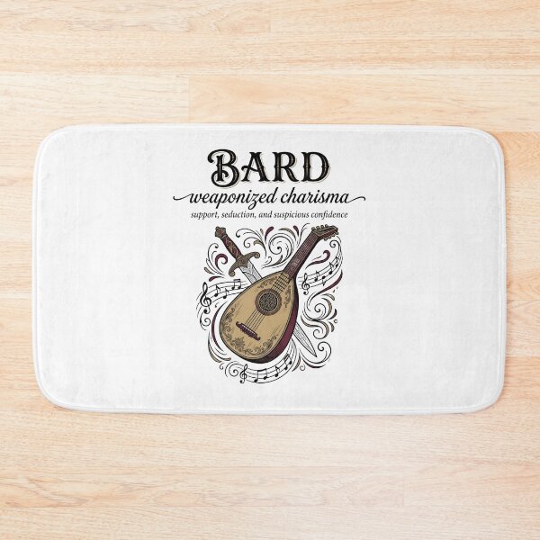 Item preview, Bard Weaponized Charisma Support Seduction And Suspicious Confidence designed and sold by Fenay Designs.