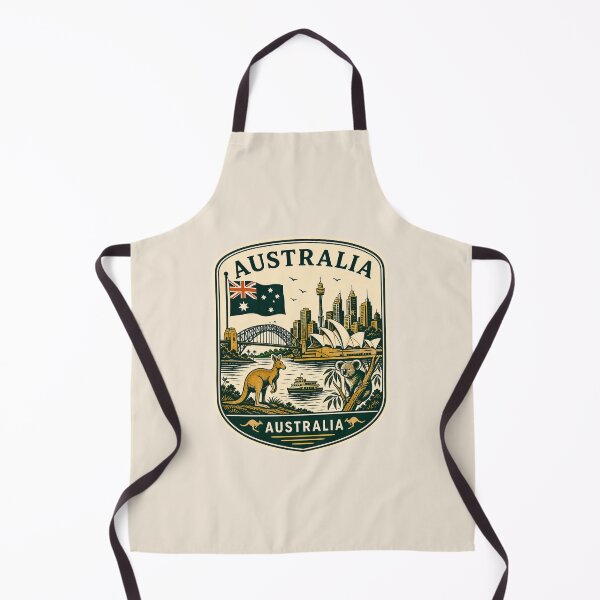 Item preview, Australia Travel Badge designed and sold by PamLeeDesign.