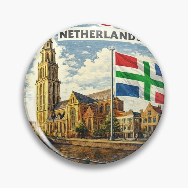 Item preview, Groningen City Netherlands Travel designed and sold by HaydenMillepied.