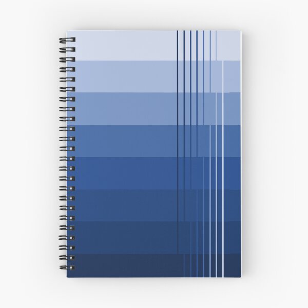 Item preview, Simple design with shades from light blue to dark blue ocean colors designed and sold by Cherevan.