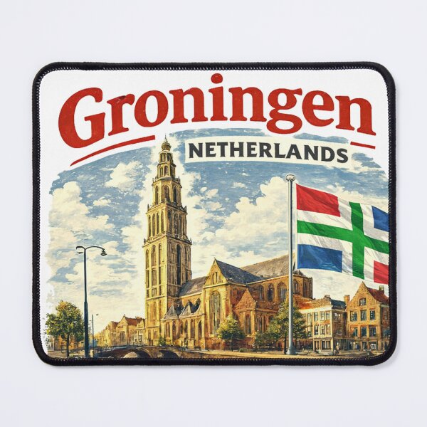 Item preview, Groningen City Netherlands Travel designed and sold by HaydenMillepied.