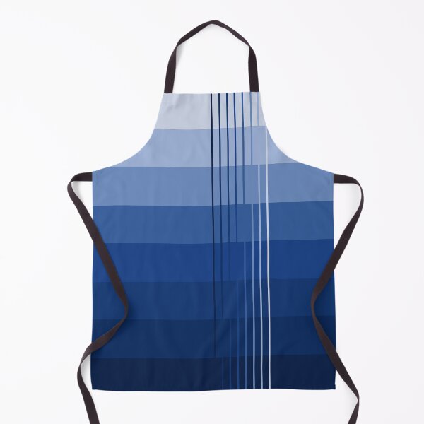 Item preview, Simple design with shades from light blue to dark blue ocean colors designed and sold by Cherevan.