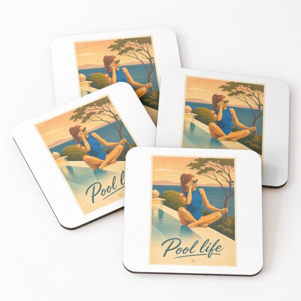 Item preview, Pool Life Mediterranean Zen - Vintage Coastal Resort designed and sold by Beyond Destinations.