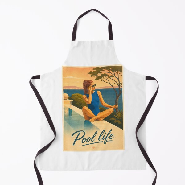 Item preview, Pool Life Mediterranean Zen - Vintage Coastal Resort designed and sold by Beyond Destinations.