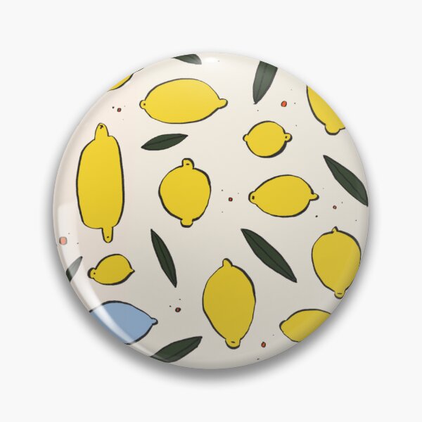 Item preview, Lemon Pattern — Blue Lemon Studio Original Illustration designed and sold by BluelemonStudio.