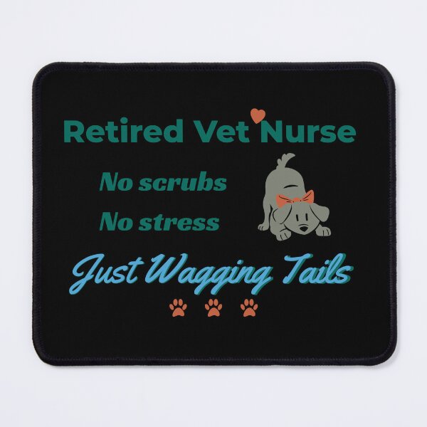 Item preview, Retired Vet Nurse Gift designed and sold by AndaBast.