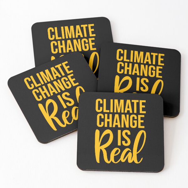 Artikelvorschau, Der Klimawandel ist real – eine gewagte Aussage – Wissenschaftliches Zitat entworfen und verkauft von shirt-o-mat.