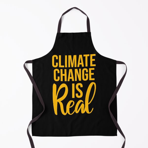 Item preview, Climate Change Is Real Bold Statement Science Quote designed and sold by shirt-o-mat.