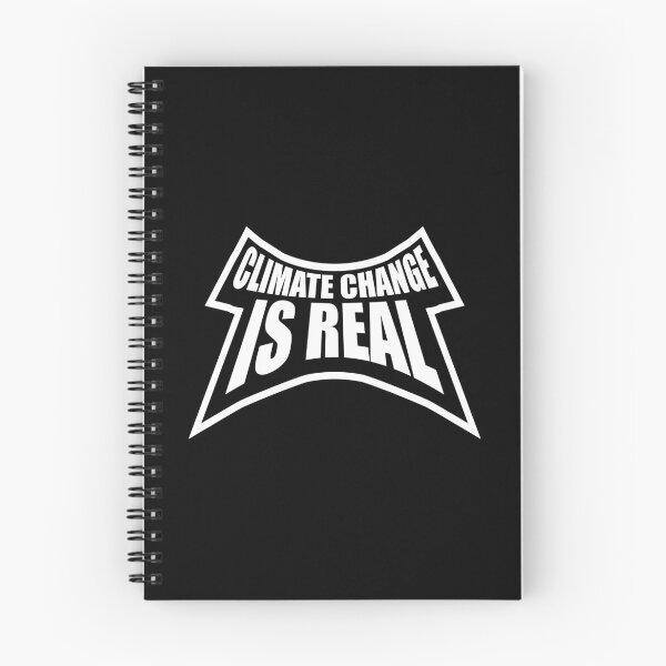 Item preview, Climate Change Is Real Bold Statement Science Quote designed and sold by shirt-o-mat.