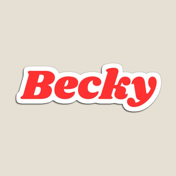 Item preview, Becky Name, Red designed and sold by RedParker.