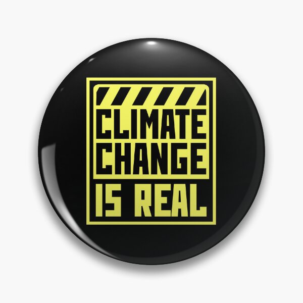 Item preview, Climate Change Is Real Bold Statement Science Quote designed and sold by shirt-o-mat.
