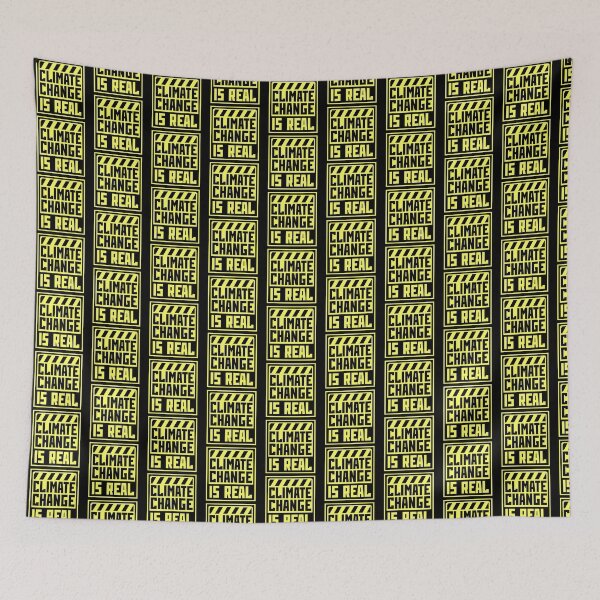 Item preview, Climate Change Is Real Bold Statement Science Quote designed and sold by shirt-o-mat.