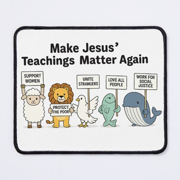 Item preview, Make Jesus' Teachings Matter Again designed and sold by VegaPPAr.