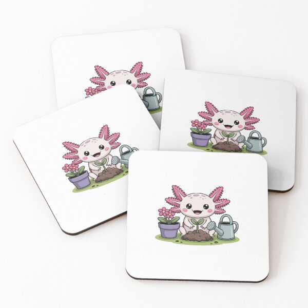 Item preview,  Axolotl Planting Flowers designed and sold by jkrphoto.