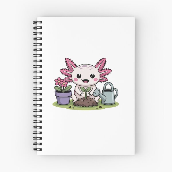 Item preview,  Axolotl Planting Flowers designed and sold by jkrphoto.