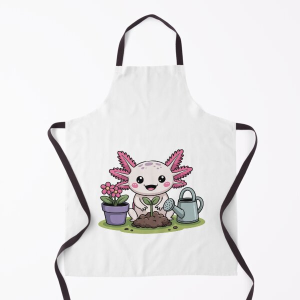 Item preview, Axolotl Planting Flowers designed and sold by jkrphoto.