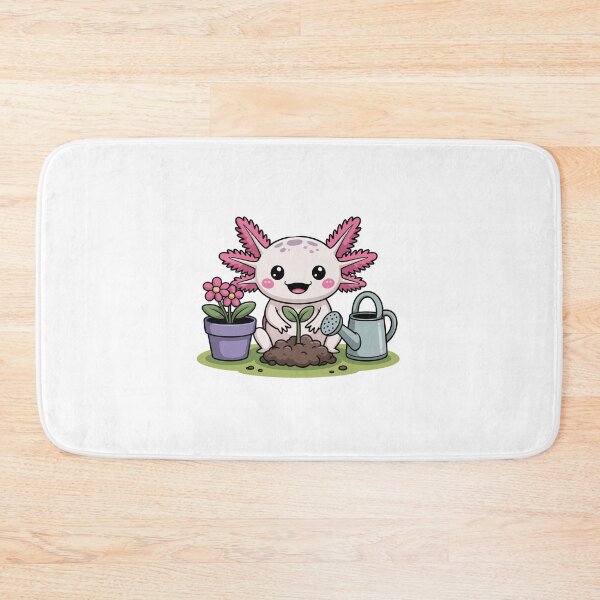 Item preview,  Axolotl Planting Flowers designed and sold by jkrphoto.