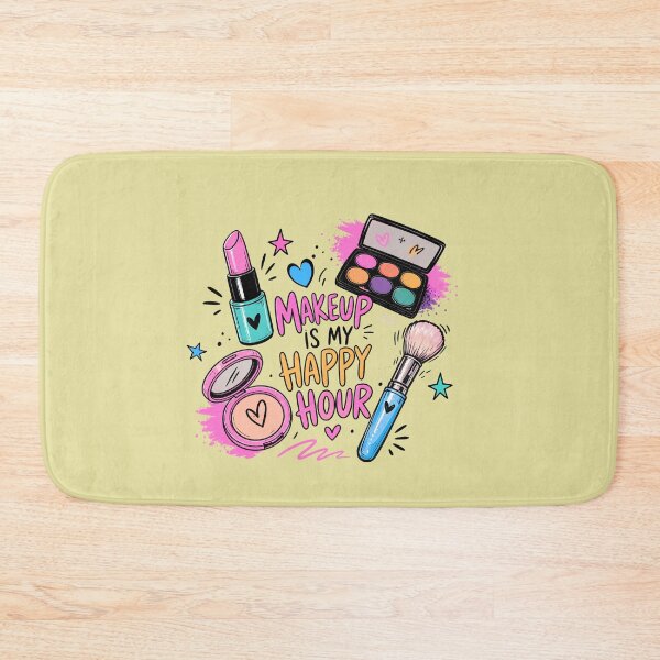 Item preview, Color Your Mood – Fun Makeup Cartoon Aesthetic T-Shirt designed and sold by Aimetoi.