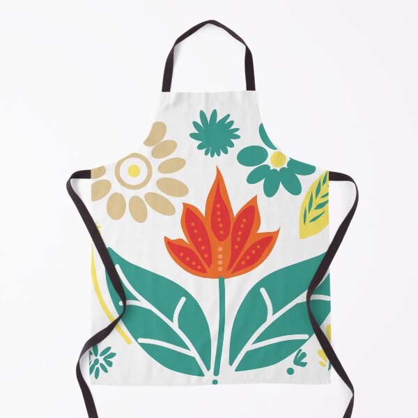 Item preview, Retro Floral Botanical Pattern designed and sold by ZwoToopia.