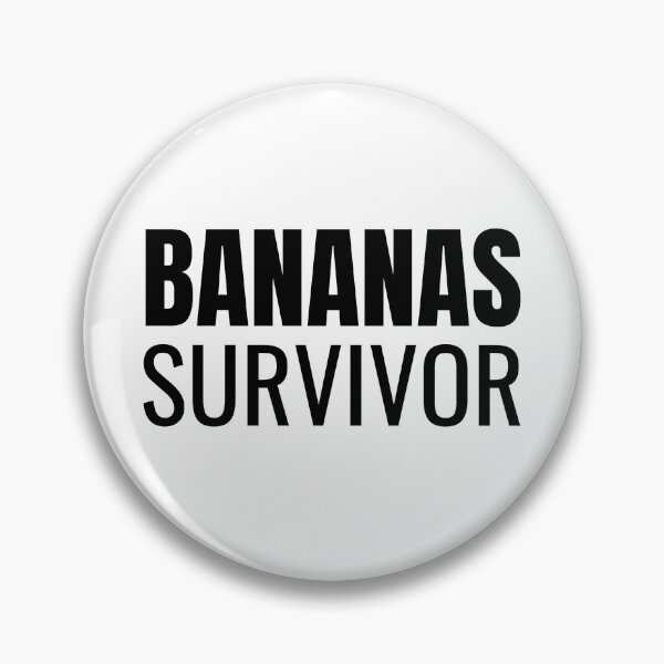 Item preview, Bananas Survivor (Black) designed and sold by ShipCrewNation.