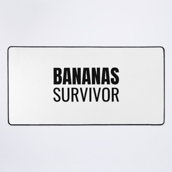 Item preview, Bananas Survivor (Black) designed and sold by ShipCrewNation.