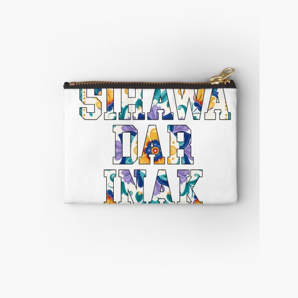 Item preview, Sirwa Dar Inak Traditional Floral Pattern Typography Design designed and sold by DesignArtist.ia.