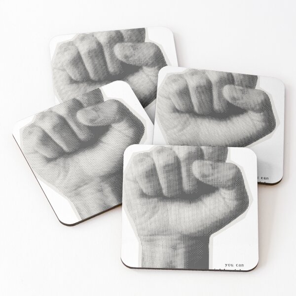 Item preview, Motivational Fist Power Minimal Poster designed and sold by postur.