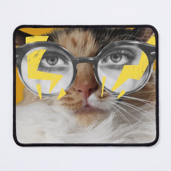 Item preview, Cool Cat Glasses Modern Poster designed and sold by postur.