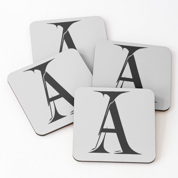 Item preview, Aggressive Dark Typography Initial A Art designed and sold by Digital Design Art.