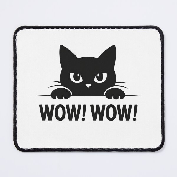 Item preview, Peeking Wow Wow Black Cat - Surprise Peeker designed and sold by Owcomm.