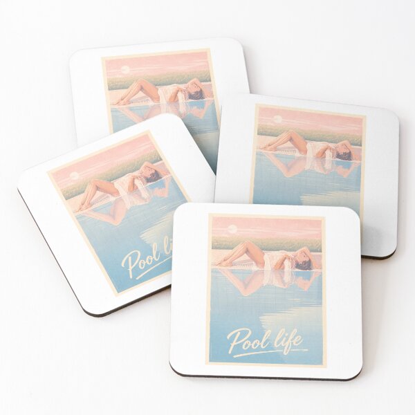 Item preview, Pool Life Pastel Serenity - Vintage Mediterranean Resort Travel designed and sold by Beyond Destinations.