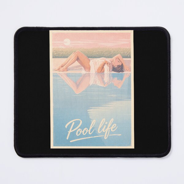 Item preview, Pool Life Pastel Serenity - Vintage Mediterranean Resort Travel designed and sold by Beyond Destinations.
