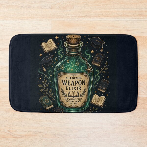 Item preview, Academic Weapon Elixir Potion – Witchy Dark Academia Apothecary Art | Magic Student Gift designed and sold by irfanshikh.