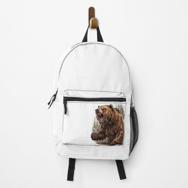 Item preview, Angry Roaring Grizzly Bear - American Brown Bear Wildlife designed and sold by RubisLeaf.