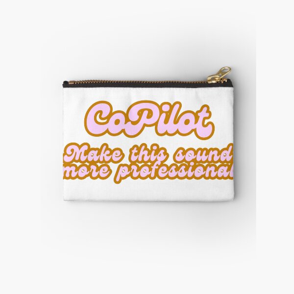 Item preview, CoPilot: Make This Sound More Professional - Spring Vibes designed and sold by AiHumorArtShop.