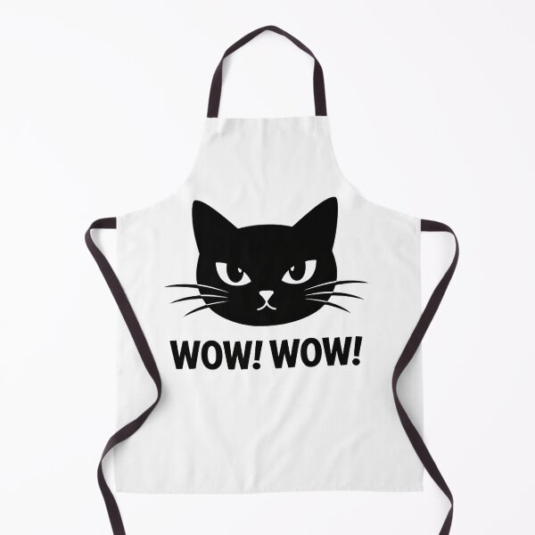 Item preview, Angry Black Cat Wow Wow Funny Expression designed and sold by Owcomm.