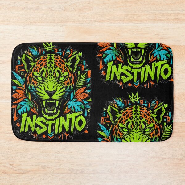 Item preview, Neon Jaguar Instinto Streetwear Graphic Tee – Brazilian Urban Jungle Art Shirt designed and sold by JonelCrafts.